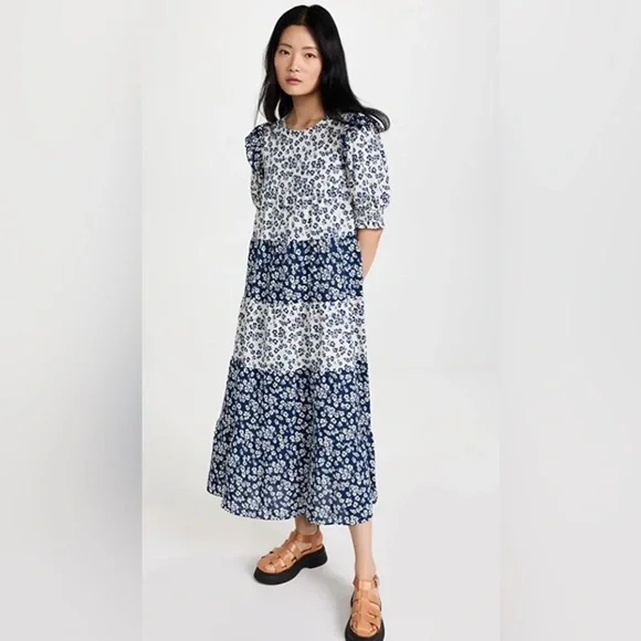 chinese dress ladies Elderflower Front Pocket Maxi Dress Gingham Red